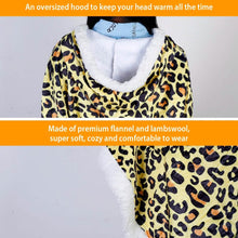 Load image into Gallery viewer, Hoodie Blanket Snuggle Robe
