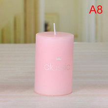 Load image into Gallery viewer, Scented Candle Candles For Home Scented 100 Hour Long Lasting Aromatherapy Candle Highly Scented &amp; Soy Jar Candle Gift Lavender Classic Cylindrical Birthday Romantic Small Candle Wedding Western Food Candlestick Column Wax
