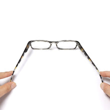 Load image into Gallery viewer, Hot Unisex Reading Glasses Print Glasses Frame Presbyopic Lens Retro Magnifier Diopter Eyeglasses Eyewear Vision Care And Spring Hinge Comfort Readers Plastic Sun Readers
