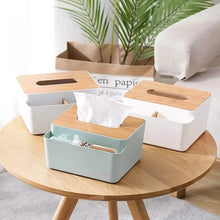 Load image into Gallery viewer, Household Simple Wood Grain Paper Box

