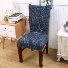 Load image into Gallery viewer, Housmife Printed Stretch Chair Cover Big Elastic Seat Chair Covers Slipcovers Restaurant Banquet Home Dining Party Decoration Stretch Spandex Removable Washable Anti-dust Seat Slipcover  Protector for Hotel Office Ceremony Banquet
