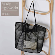 Load image into Gallery viewer, HOXIS Mesh Beach Tote Women's Shoulder Bag
