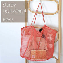 Load image into Gallery viewer, HOXIS Mesh Beach Tote Women's Shoulder Bag
