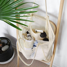 Load image into Gallery viewer, HOXIS Mesh Beach Tote Women's Shoulder Bag
