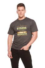 Load image into Gallery viewer, I am Strong Men's Bamboo Viscose/Organic Cotton Short Sleeve Graphic T-Shirt
