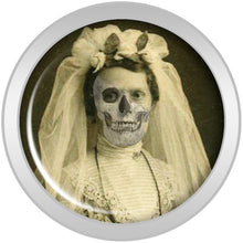 Load image into Gallery viewer, Undead Bride and Groom Halloween Plug Set 0G
