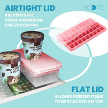 Load image into Gallery viewer, Ice Cube Tray with Lid and Bin
