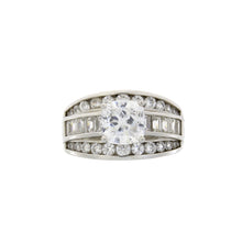Load image into Gallery viewer, Cubic Zirconium CZ SS Bridal Sterling Silver
