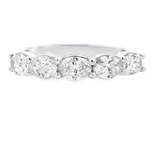 Load image into Gallery viewer, Lab Grown Diamond Wedding Band Ring 14KT White Gold
