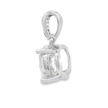 Load image into Gallery viewer, 3.00ct Moissanite Pendant Sterling Silver
