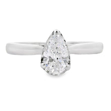 Load image into Gallery viewer, Genuine .50ct Lab Grown Diamond  10KT White Gold
