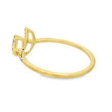 Load image into Gallery viewer, .10ct Diamond Ring 14KT Yellow Gold
