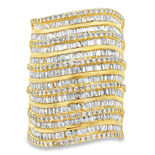 Load image into Gallery viewer, 3.25ct Diamond Ring 14KT Yellow Gold
