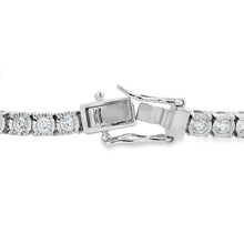 Load image into Gallery viewer, Lab Grown Diamond Tennis Bracelet Sterling Silver
