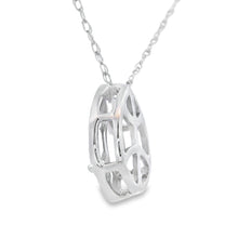 Load image into Gallery viewer, Rose Quartz Diamond Fashion Pendants 10KT White Gold
