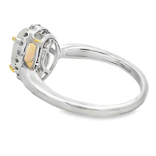 Load image into Gallery viewer, Natural .95ct Opal Diamond Ring 10KT White Gold
