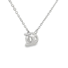 Load image into Gallery viewer, 1.00ct Lab Grown Diamond Pendant Sterling Silver
