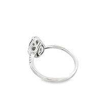 Load image into Gallery viewer, 1.28ct Garnet Diamond Ring 14KT White Gold
