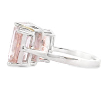 Load image into Gallery viewer, 10.00ct Lab Grown Diamond 3 Stone Ring 14KT White Gold
