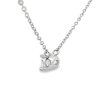 Load image into Gallery viewer, Genuine .50ct Lab Grown Diamond Pendant Sterling Silver
