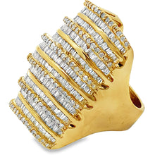 Load image into Gallery viewer, 3.25ct Diamond Ring 14KT Yellow Gold
