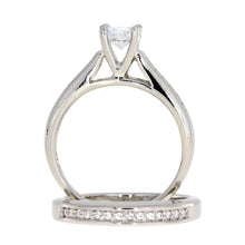 Load image into Gallery viewer, Cubic Zirconia CZ SS Bridal Sterling Silver

