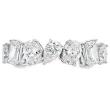 Load image into Gallery viewer, Lab Grown Diamond Wedding Band Ring 14KT White Gold
