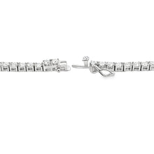 Load image into Gallery viewer, 15.14ct Moissanite Tennis Necklace Sterling Silver
