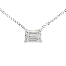 Load image into Gallery viewer, 1.00ct Lab Grown Diamond Pendant Sterling Silver
