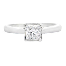Load image into Gallery viewer, Natural .50ct Lab Grown Diamond  10KT White Gold
