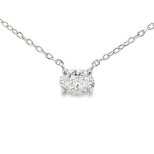 Load image into Gallery viewer, Genuine .50ct Lab Grown Diamond Pendant Sterling Silver
