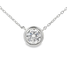 Load image into Gallery viewer, 1.00ct Lab Grown Diamond Pendant Sterling Silver
