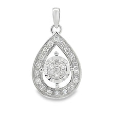 Load image into Gallery viewer, .25ct Diamond Fashion Pendants 10KT White Gold
