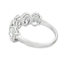 Load image into Gallery viewer, Lab Grown Diamond Wedding Band Ring 10KT White Gold
