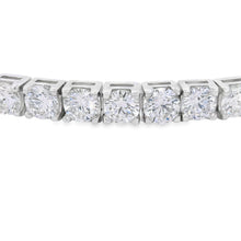 Load image into Gallery viewer, Lab Grown Diamond Tennis Bracelet Sterling Silver
