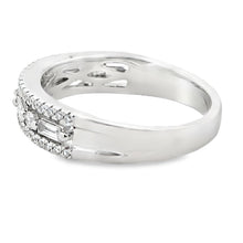 Load image into Gallery viewer, .50ct Diamond Fashion band rings 14KT White Gold
