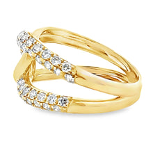 Load image into Gallery viewer, .80ct Diamond Ring 14KT Yellow Gold
