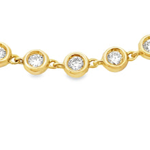 Load image into Gallery viewer, 1.50ct Lab Grown Diamond Bracelet 10KT Yellow Gold
