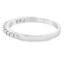 Load image into Gallery viewer, Genuine .25ct Diamond Wedding Band Ring 14KT White Gold
