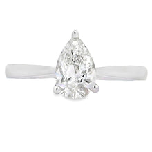 Load image into Gallery viewer, Natural 1.00ct Lab Grown Diamond  10KT White Gold
