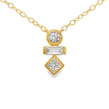 Load image into Gallery viewer, Lab Grown Diamond Fashion Pendants 10KT Yellow Gold
