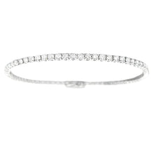 Load image into Gallery viewer, 3.00ct Diamond Tennis Bracelet 14KT White Gold
