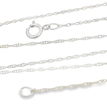 Load image into Gallery viewer, Womens chains 10KT White Gold
