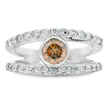 Load image into Gallery viewer, .90ct Diamond Diamond Ring 14KT White Gold
