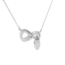 Load image into Gallery viewer, .04ct Diamond Cross Religious Pendant Sterling Silver
