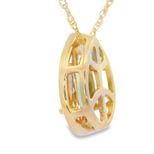 Load image into Gallery viewer, .47ct Peridot Diamond Fashion Pendants 10KT Yellow Gold
