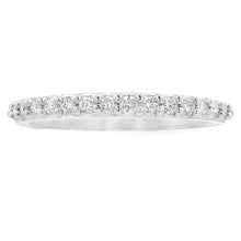 Load image into Gallery viewer, Genuine .25ct Diamond Wedding Band Ring 14KT White Gold
