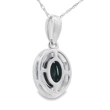 Load image into Gallery viewer, .53ct Onyx Diamond Fashion Pendants 10KT White Gold

