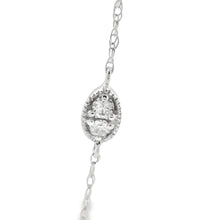 Load image into Gallery viewer, Natural .35ct Diamond Fashion Pendants 14KT White Gold
