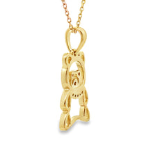 Load image into Gallery viewer, .03ct Diamond Animal Pendant 10KT Yellow Gold
